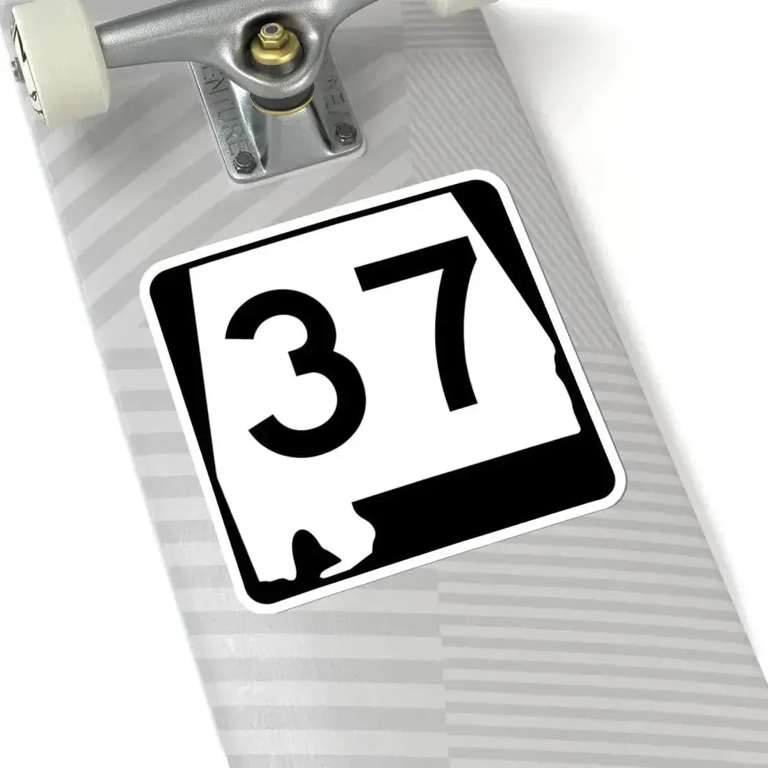 Alabama 37 (Alabama) (Road Sign) STICKER Vinyl Kiss-Cut Decal - The Sticker Space