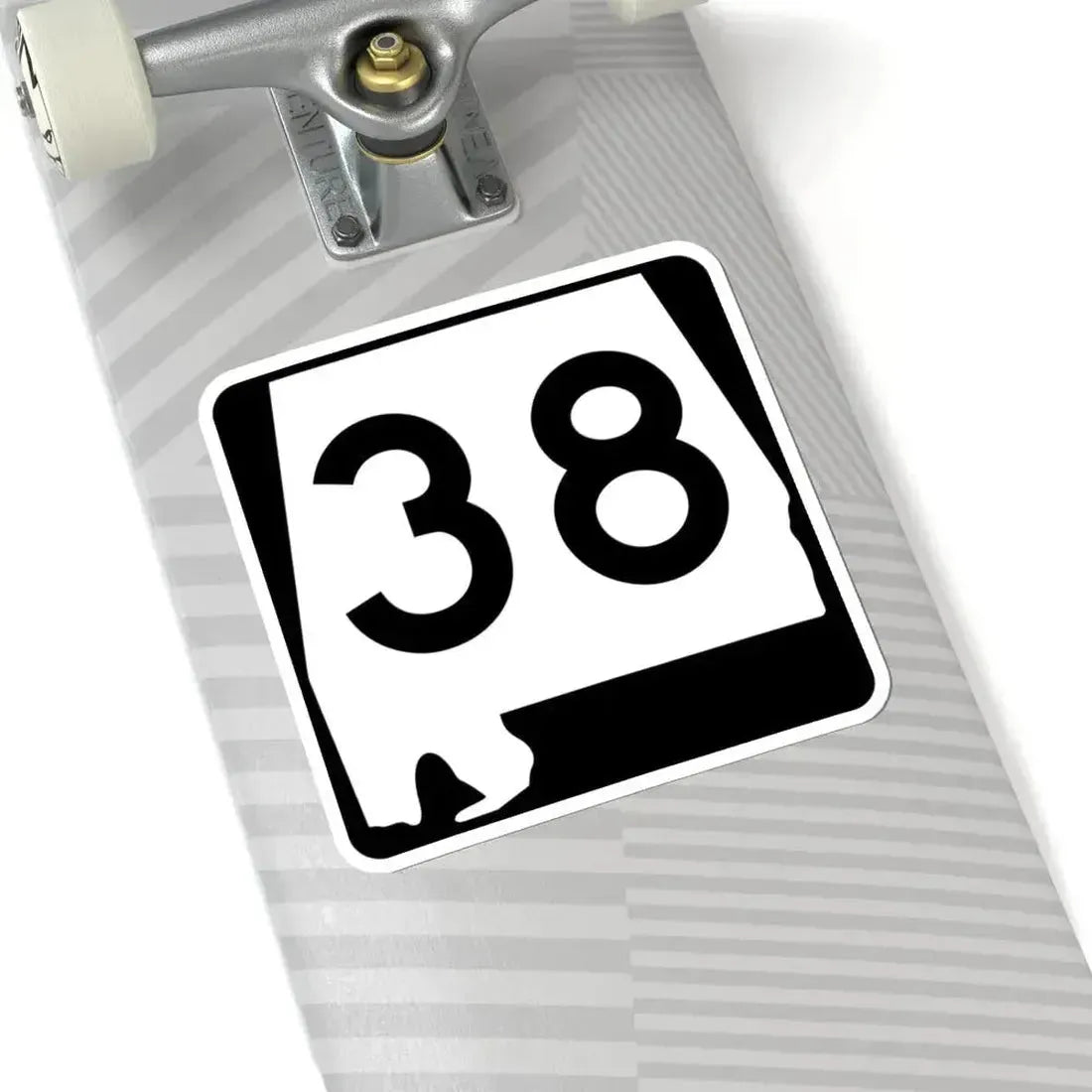 Alabama 38 (Alabama) (Road Sign) STICKER Vinyl Kiss-Cut Decal - The Sticker Space