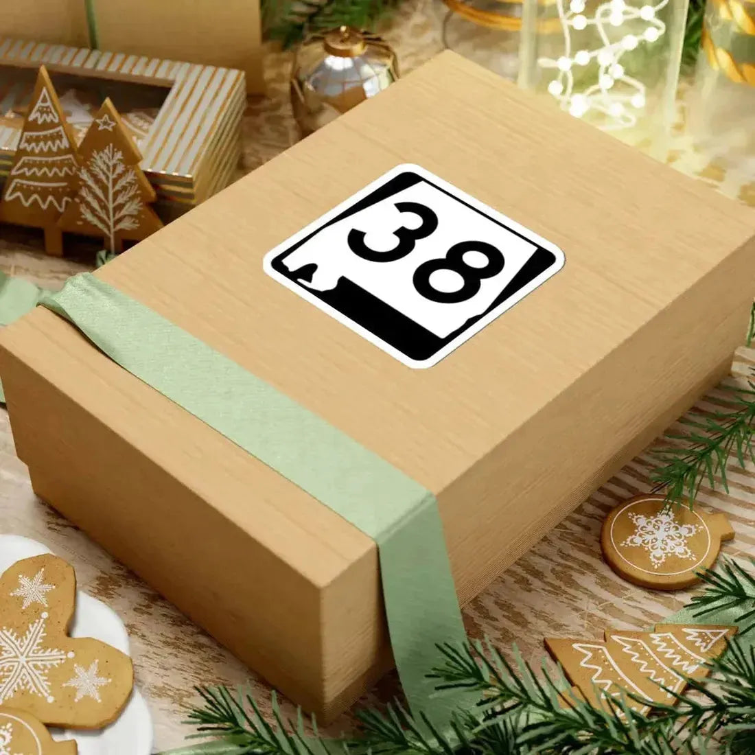 Alabama 38 (Alabama) (Road Sign) STICKER Vinyl Kiss-Cut Decal - The Sticker Space