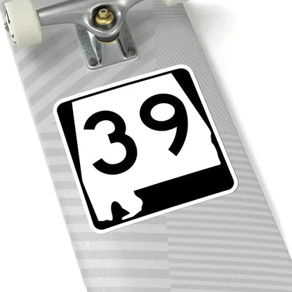 Alabama 39 (Alabama) (Road Sign) STICKER Vinyl Kiss-Cut Decal - The Sticker Space