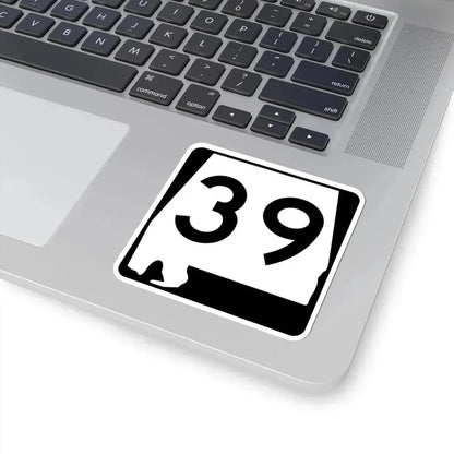 Alabama 39 (Alabama) (Road Sign) STICKER Vinyl Kiss-Cut Decal - The Sticker Space