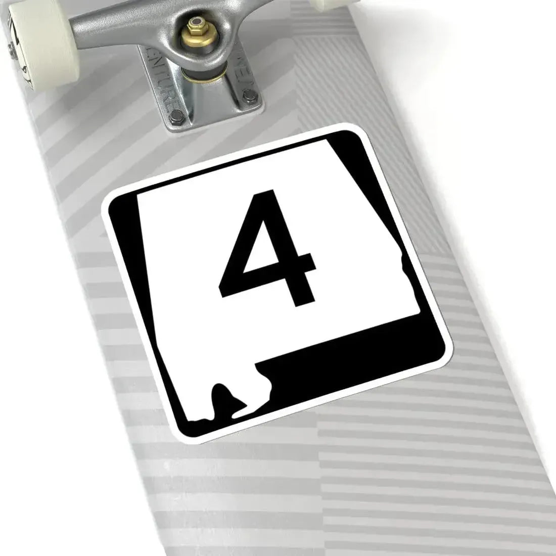 Alabama 4 (Alabama) (Road Sign) STICKER Vinyl Kiss-Cut Decal - The Sticker Space