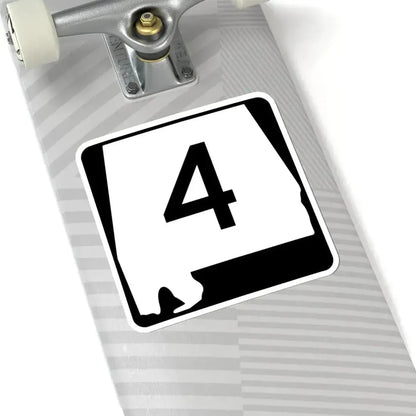 Alabama 4 (Alabama) (Road Sign) STICKER Vinyl Kiss-Cut Decal - The Sticker Space