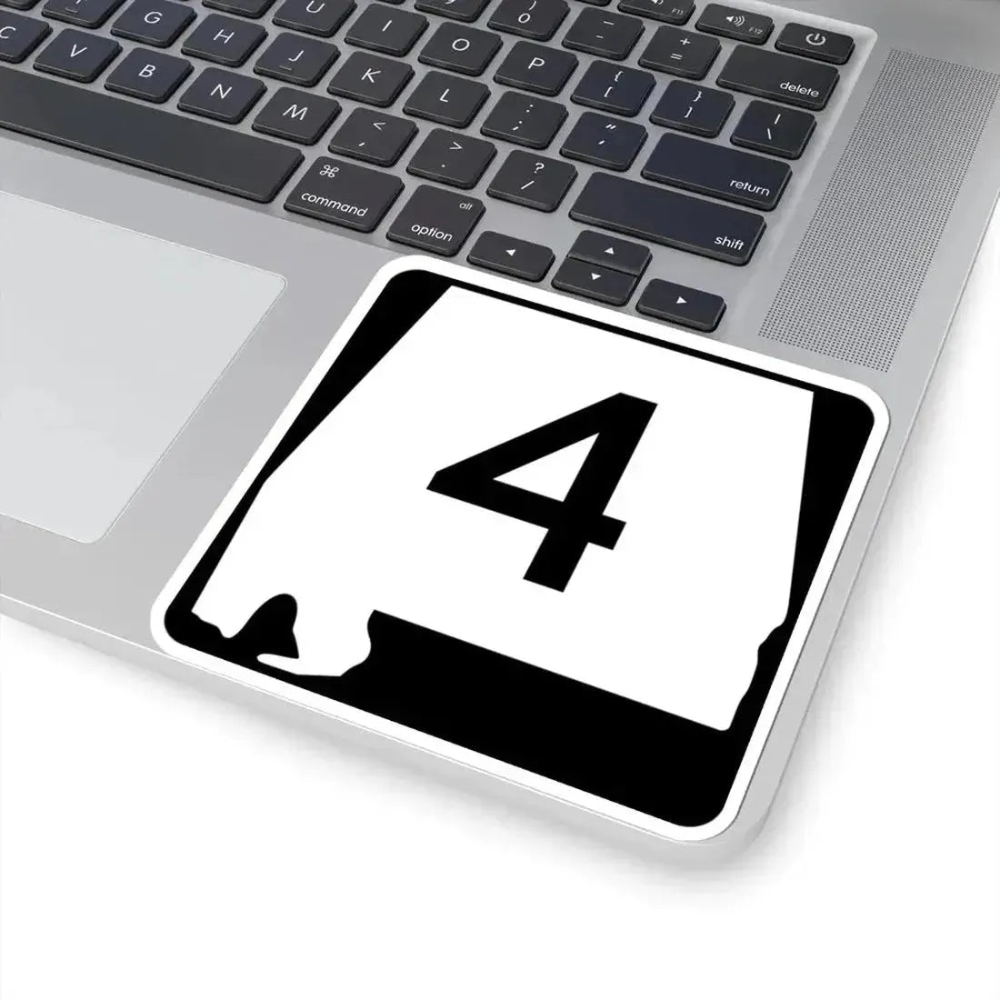 Alabama 4 (Alabama) (Road Sign) STICKER Vinyl Kiss-Cut Decal - The Sticker Space