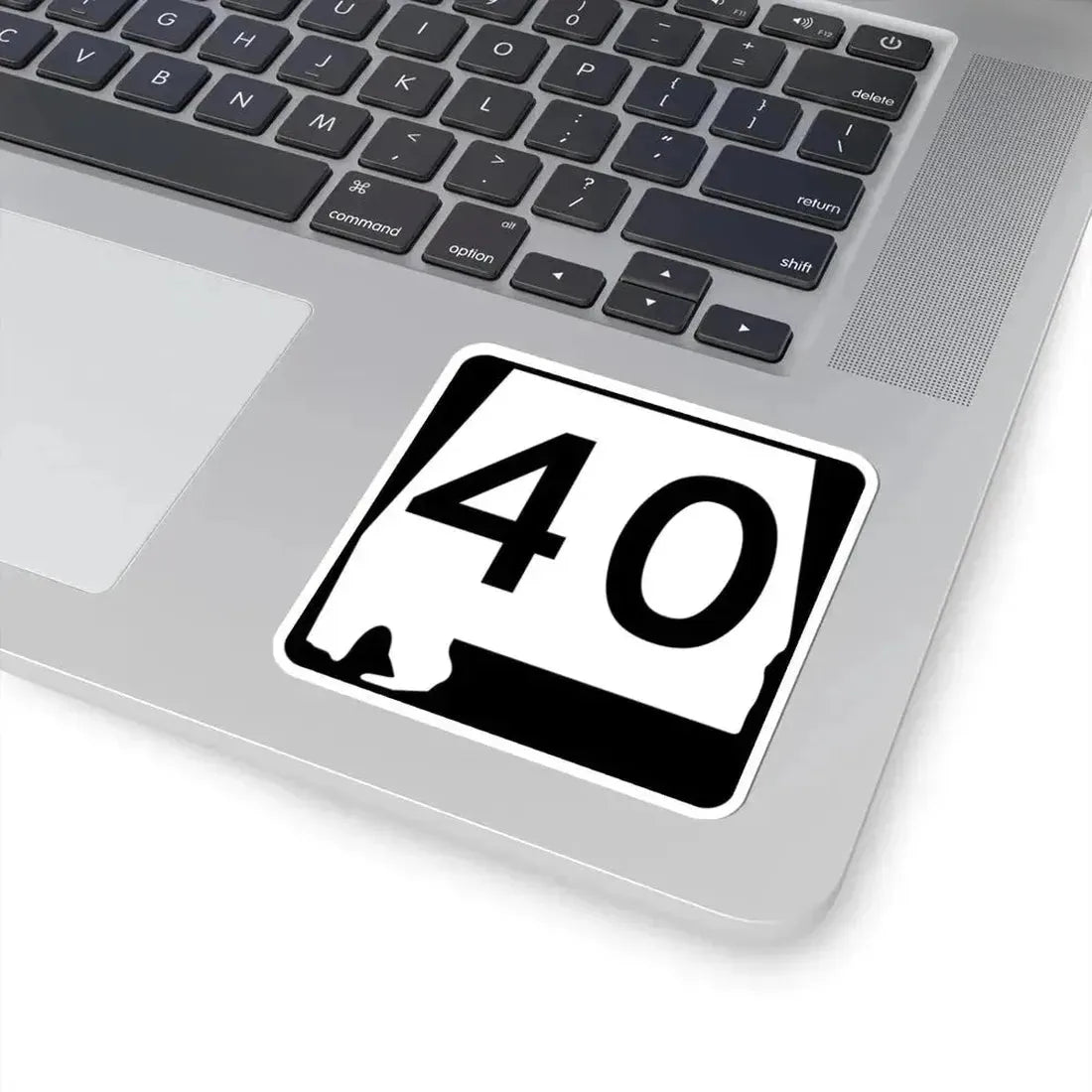 Alabama 40 (Alabama) (Road Sign) STICKER Vinyl Kiss-Cut Decal - The Sticker Space