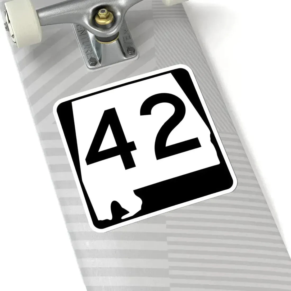 Alabama 42 (Alabama) (Road Sign) STICKER Vinyl Kiss-Cut Decal - The Sticker Space