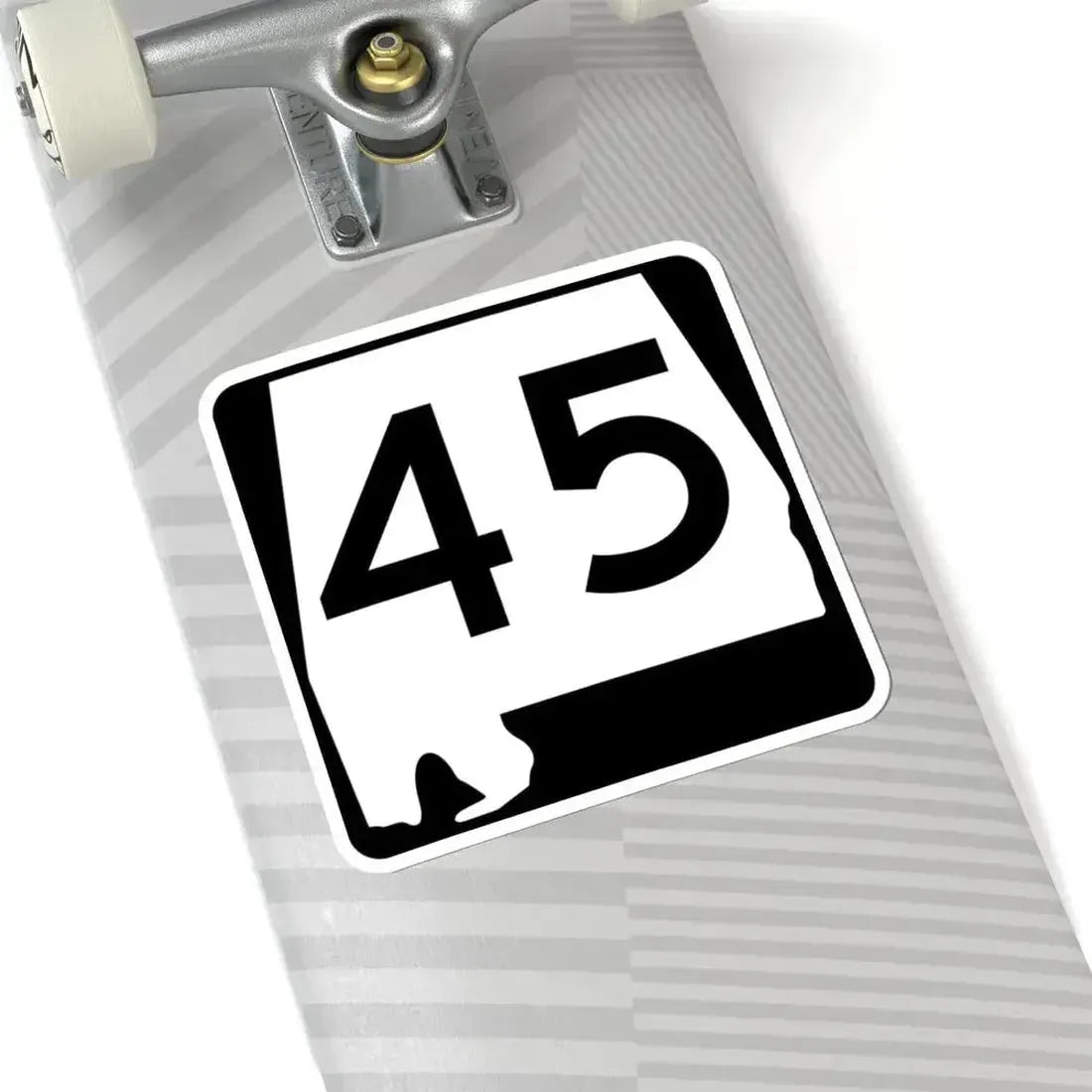 Alabama 45 (Alabama) (Road Sign) STICKER Vinyl Kiss-Cut Decal - The Sticker Space