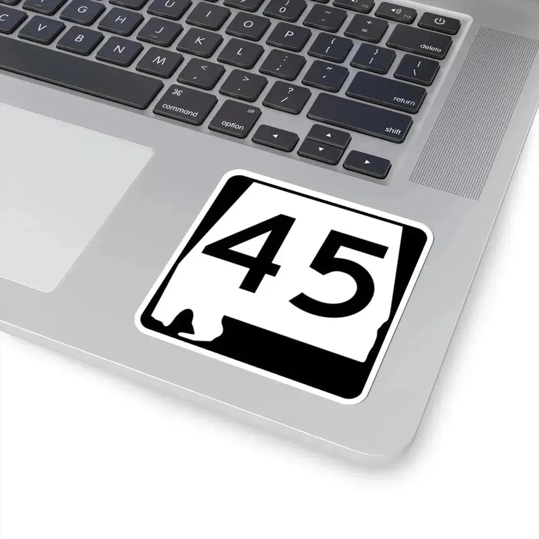 Alabama 45 (Alabama) (Road Sign) STICKER Vinyl Kiss-Cut Decal - The Sticker Space