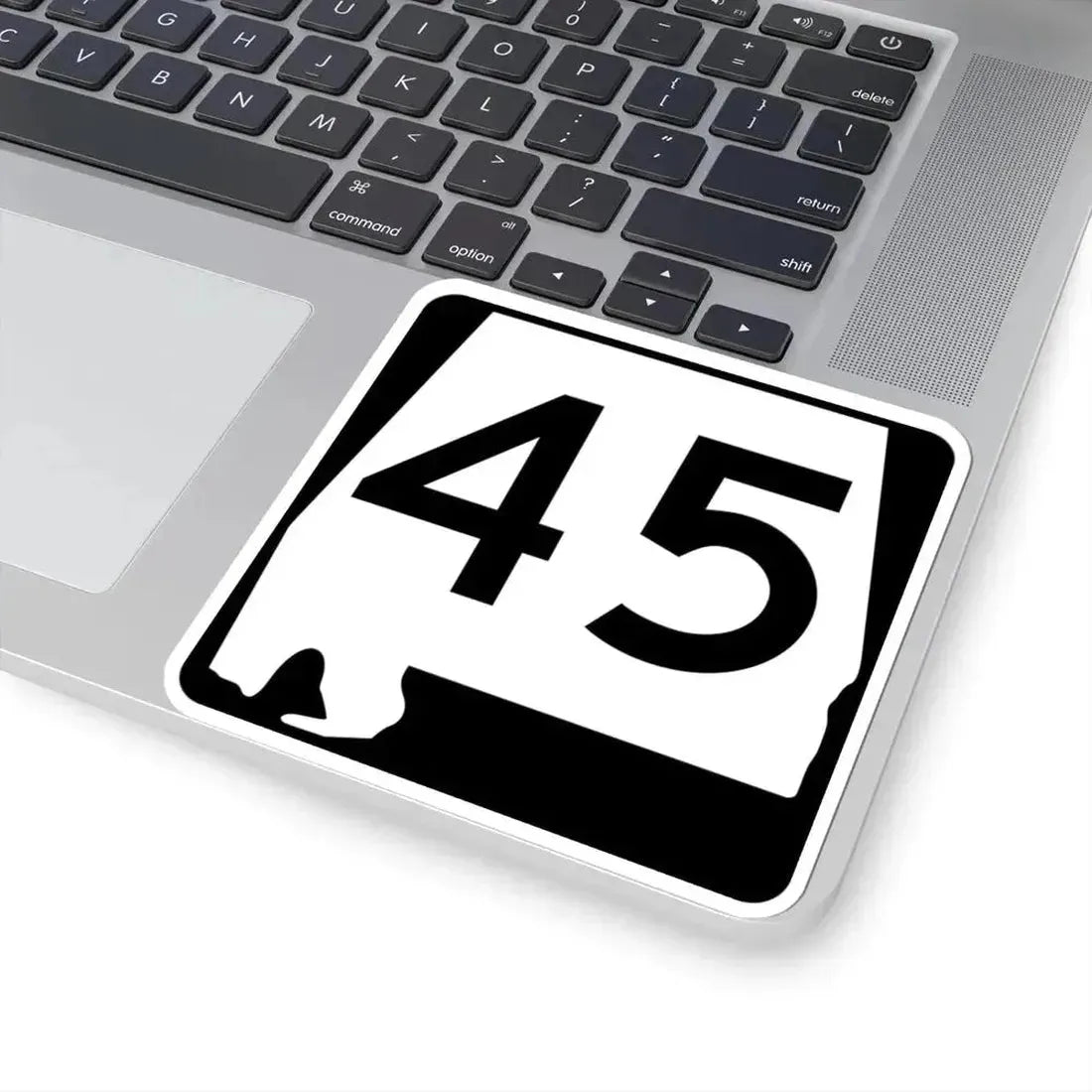 Alabama 45 (Alabama) (Road Sign) STICKER Vinyl Kiss-Cut Decal - The Sticker Space