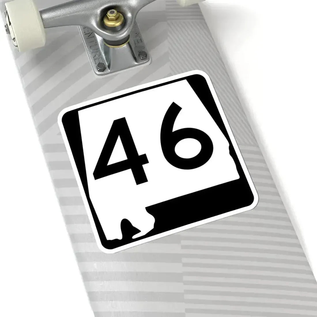 Alabama 46 (Alabama) (Road Sign) STICKER Vinyl Kiss-Cut Decal - The Sticker Space