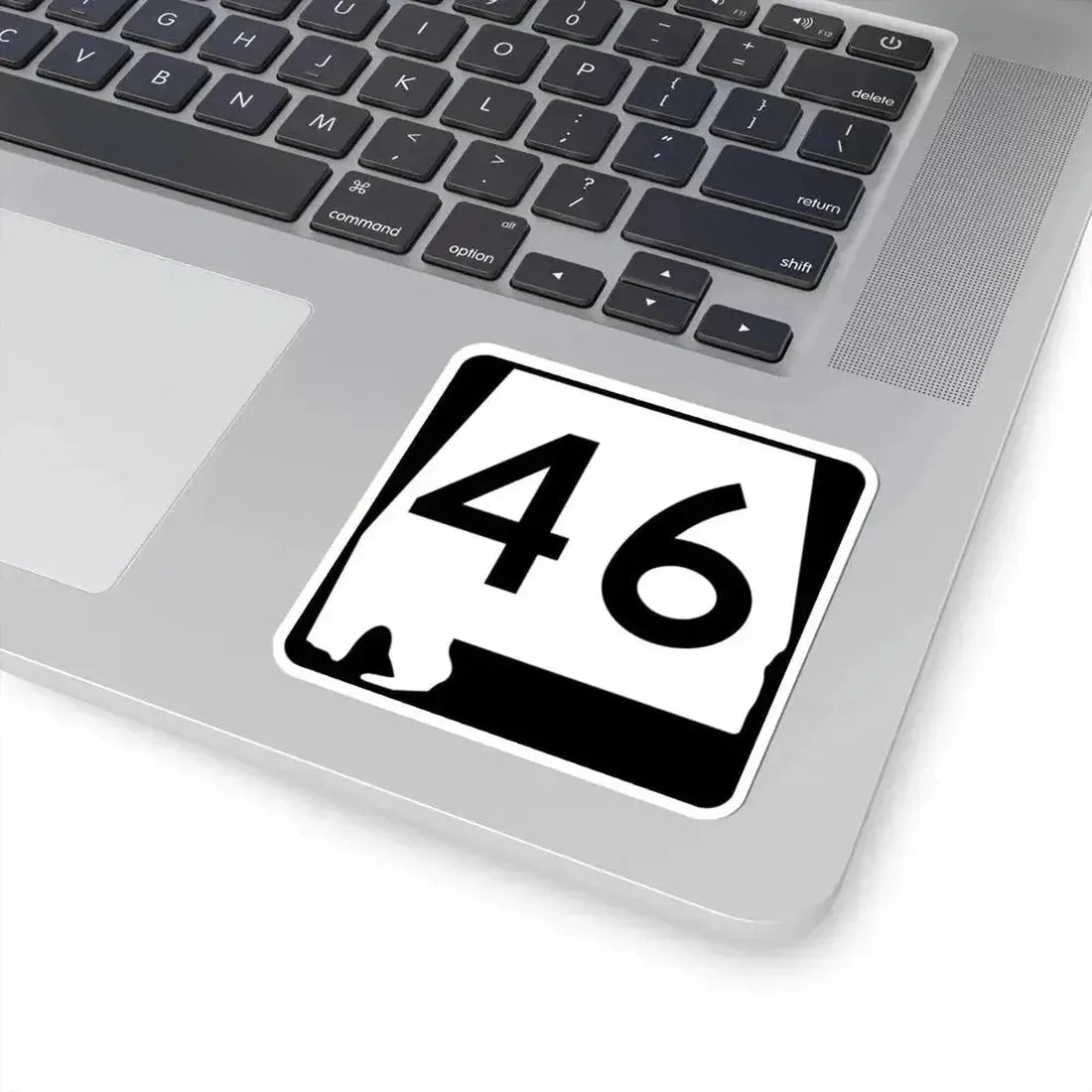 Alabama 46 (Alabama) (Road Sign) STICKER Vinyl Kiss-Cut Decal - The Sticker Space