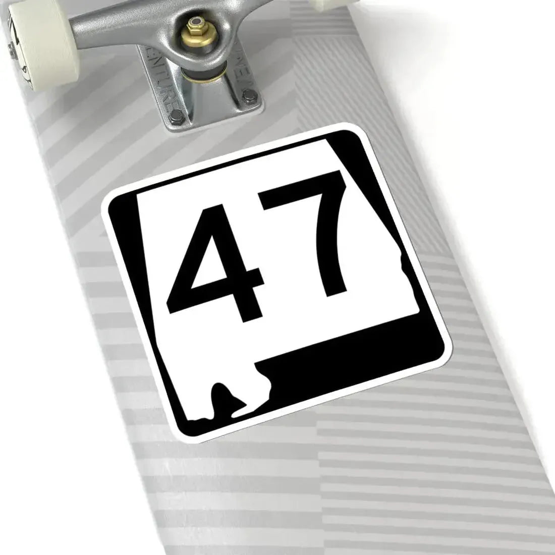 Alabama 47 (Alabama) (Road Sign) STICKER Vinyl Kiss-Cut Decal - The Sticker Space