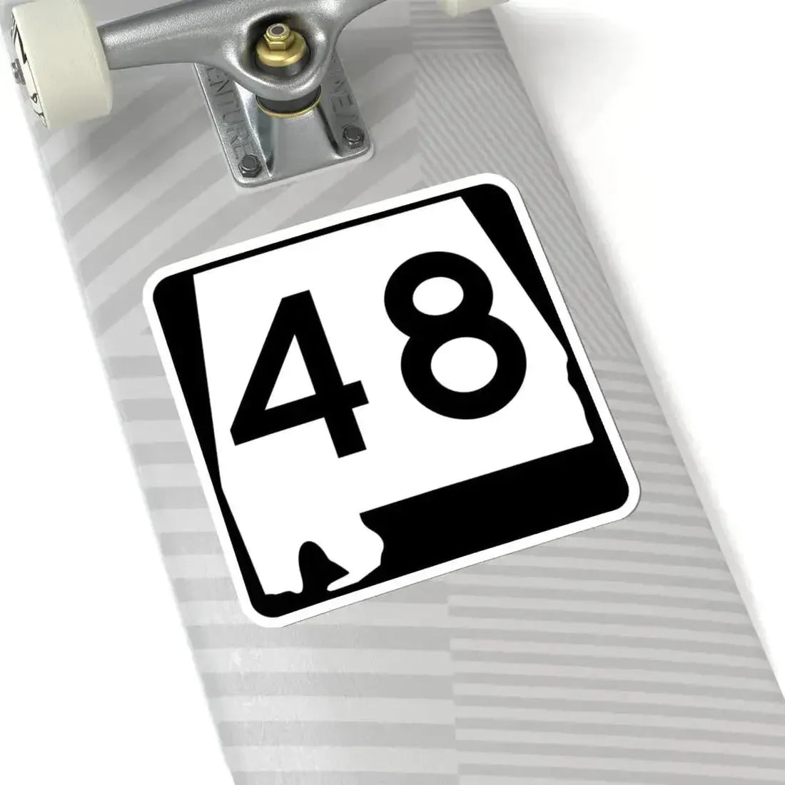 Alabama 48 (Alabama) (Road Sign) STICKER Vinyl Kiss-Cut Decal - The Sticker Space