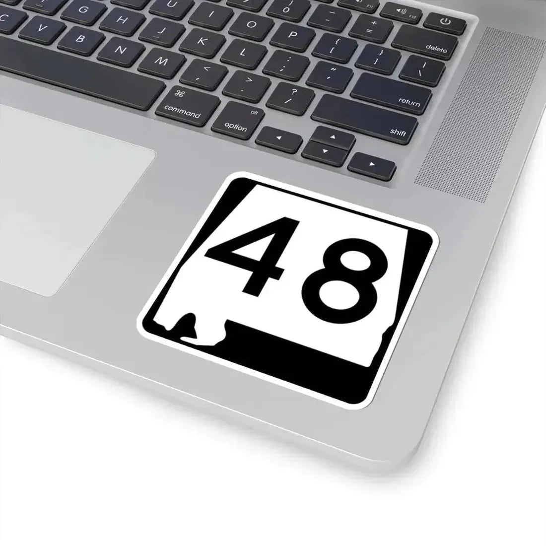 Alabama 48 (Alabama) (Road Sign) STICKER Vinyl Kiss-Cut Decal - The Sticker Space