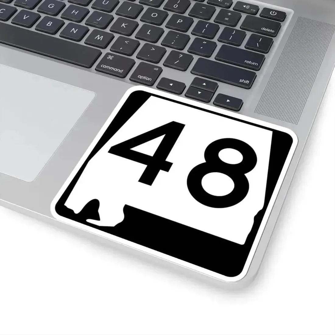 Alabama 48 (Alabama) (Road Sign) STICKER Vinyl Kiss-Cut Decal - The Sticker Space