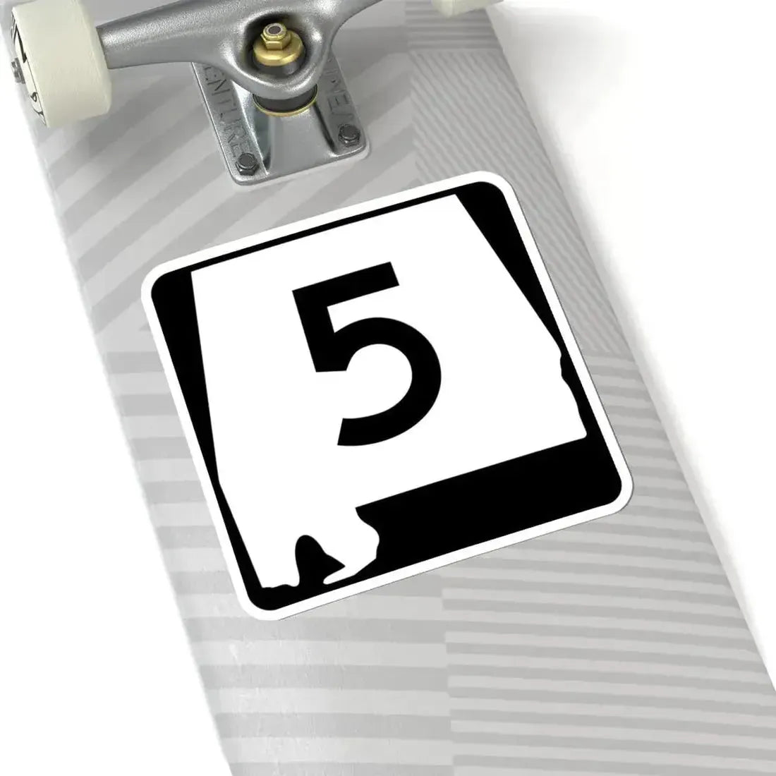 Alabama 5 (Alabama) (Road Sign) STICKER Vinyl Kiss-Cut Decal - The Sticker Space