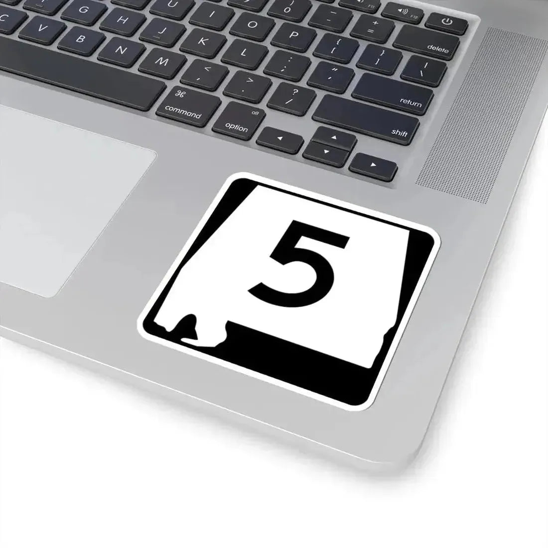 Alabama 5 (Alabama) (Road Sign) STICKER Vinyl Kiss-Cut Decal - The Sticker Space