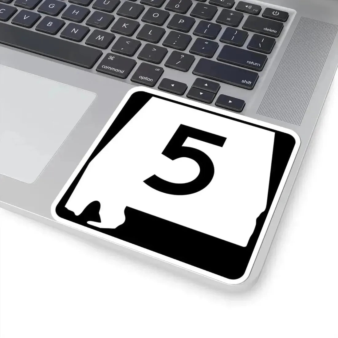 Alabama 5 (Alabama) (Road Sign) STICKER Vinyl Kiss-Cut Decal - The Sticker Space