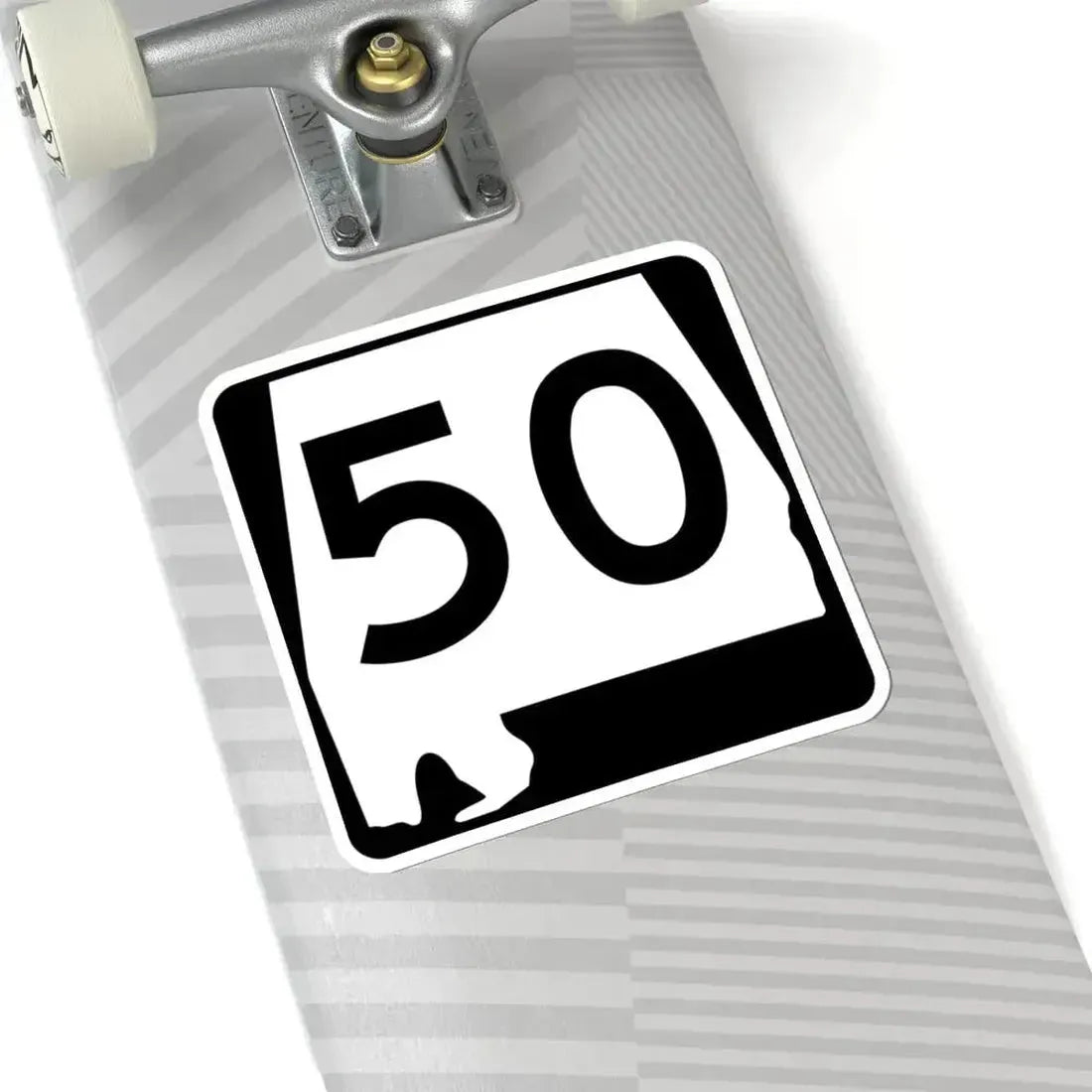 Alabama 50 (Alabama) (Road Sign) STICKER Vinyl Kiss-Cut Decal - The Sticker Space