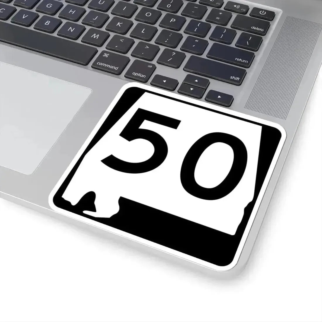 Alabama 50 (Alabama) (Road Sign) STICKER Vinyl Kiss-Cut Decal - The Sticker Space