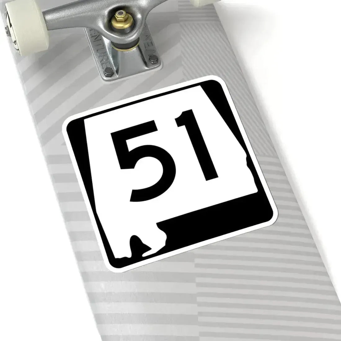 Alabama 51 (Alabama) (Road Sign) STICKER Vinyl Kiss-Cut Decal - The Sticker Space
