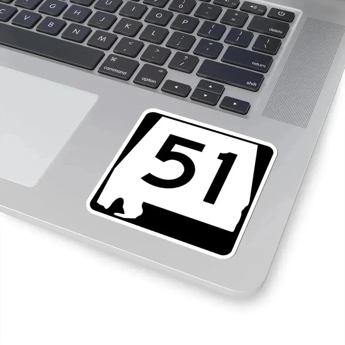 Alabama 51 (Alabama) (Road Sign) STICKER Vinyl Kiss-Cut Decal - The Sticker Space