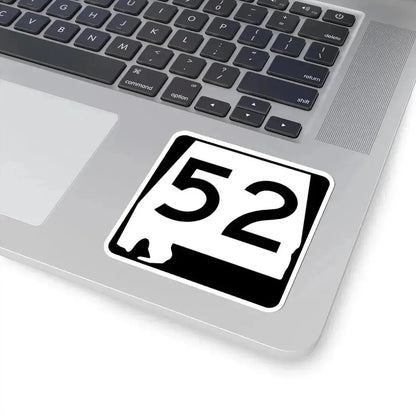 Alabama 52 (Alabama) (Road Sign) STICKER Vinyl Kiss-Cut Decal - The Sticker Space
