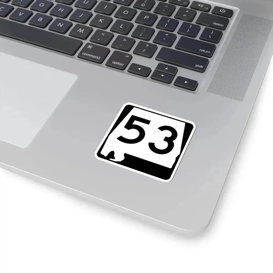 Alabama 53 (Alabama) (Road Sign) STICKER Vinyl Kiss-Cut Decal - The Sticker Space