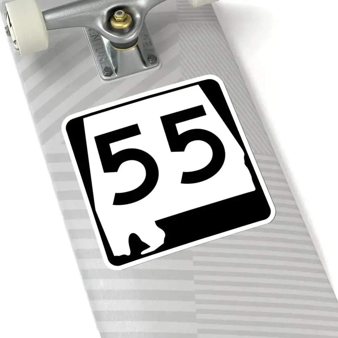 Alabama 55 (Alabama) (Road Sign) STICKER Vinyl Kiss-Cut Decal - The Sticker Space