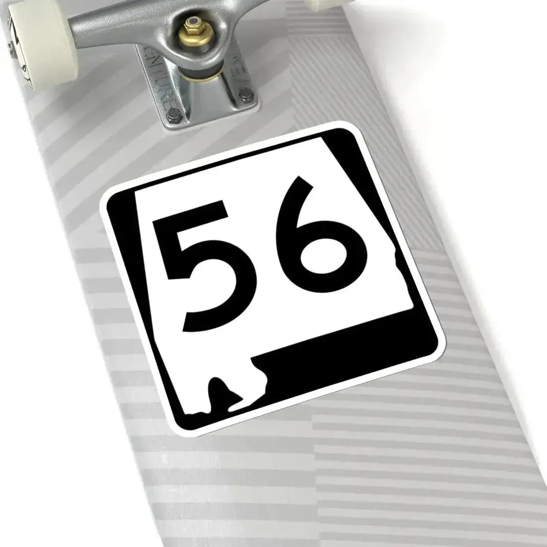 Alabama 56 (Alabama) (Road Sign) STICKER Vinyl Kiss-Cut Decal - The Sticker Space