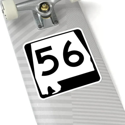 Alabama 56 (Alabama) (Road Sign) STICKER Vinyl Kiss-Cut Decal - The Sticker Space