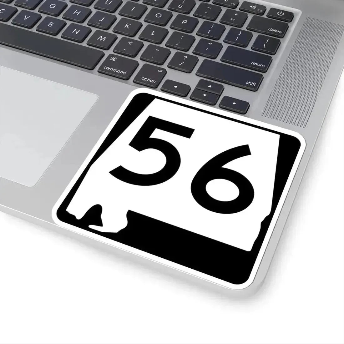 Alabama 56 (Alabama) (Road Sign) STICKER Vinyl Kiss-Cut Decal - The Sticker Space