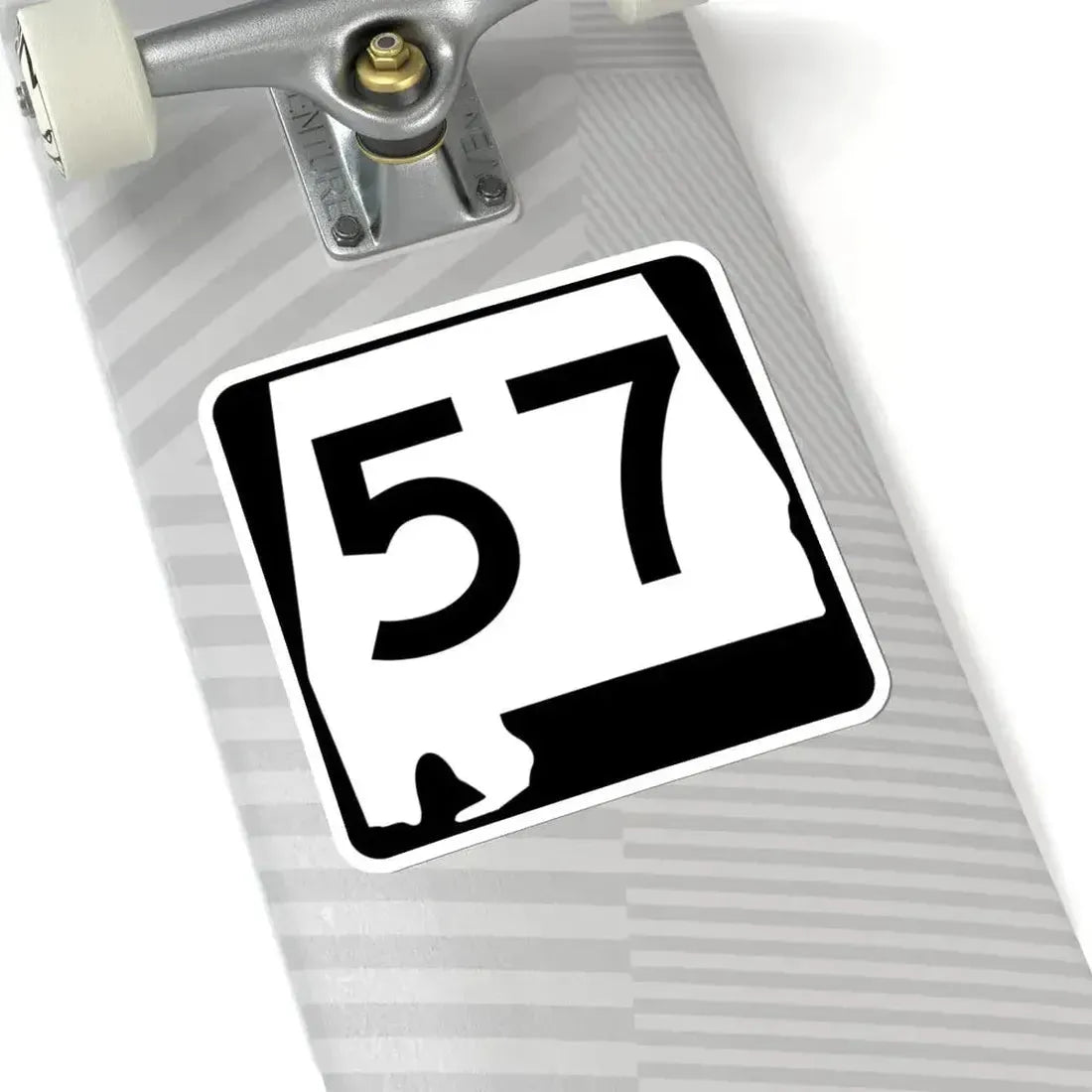 Alabama 57 (Alabama) (Road Sign) STICKER Vinyl Kiss-Cut Decal - The Sticker Space