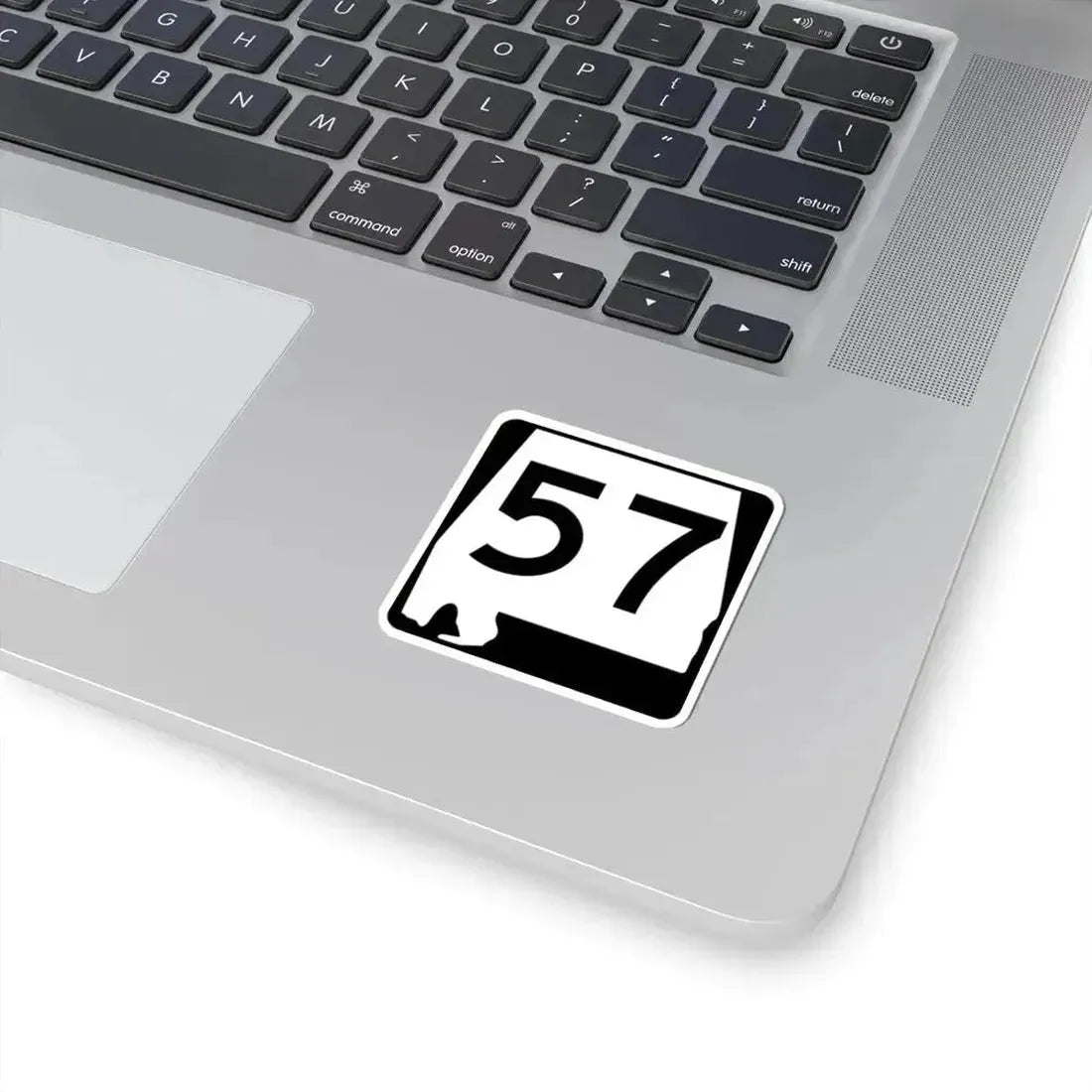 Alabama 57 (Alabama) (Road Sign) STICKER Vinyl Kiss-Cut Decal - The Sticker Space