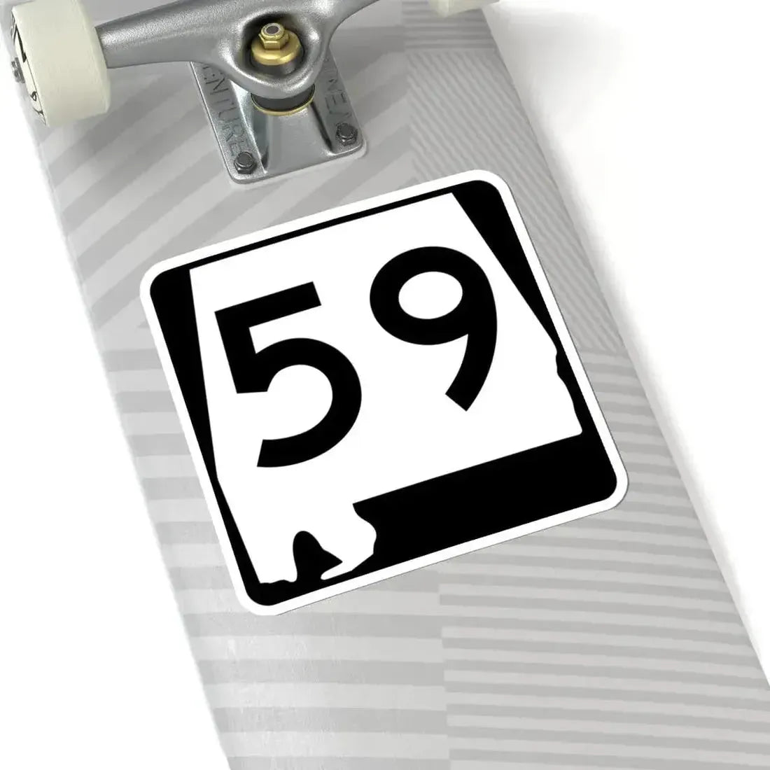 Alabama 59 (Alabama) (Road Sign) STICKER Vinyl Kiss-Cut Decal - The Sticker Space