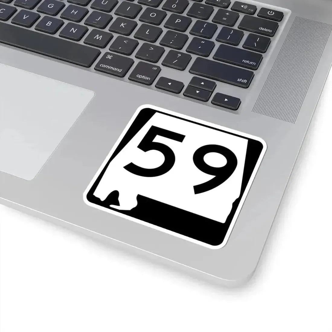 Alabama 59 (Alabama) (Road Sign) STICKER Vinyl Kiss-Cut Decal - The Sticker Space