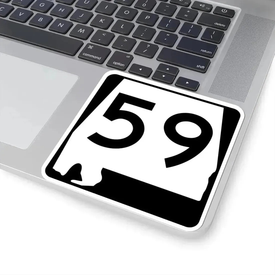 Alabama 59 (Alabama) (Road Sign) STICKER Vinyl Kiss-Cut Decal - The Sticker Space