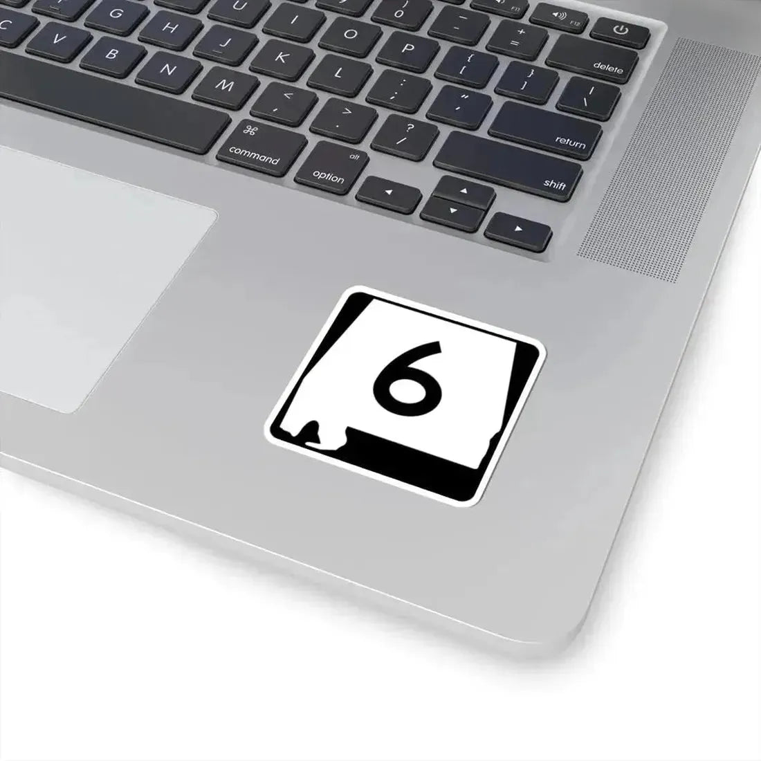 Alabama 6 (Alabama) (Road Sign) STICKER Vinyl Kiss-Cut Decal - The Sticker Space