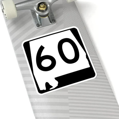 Alabama 60 (Alabama) (Road Sign) STICKER Vinyl Kiss-Cut Decal - The Sticker Space