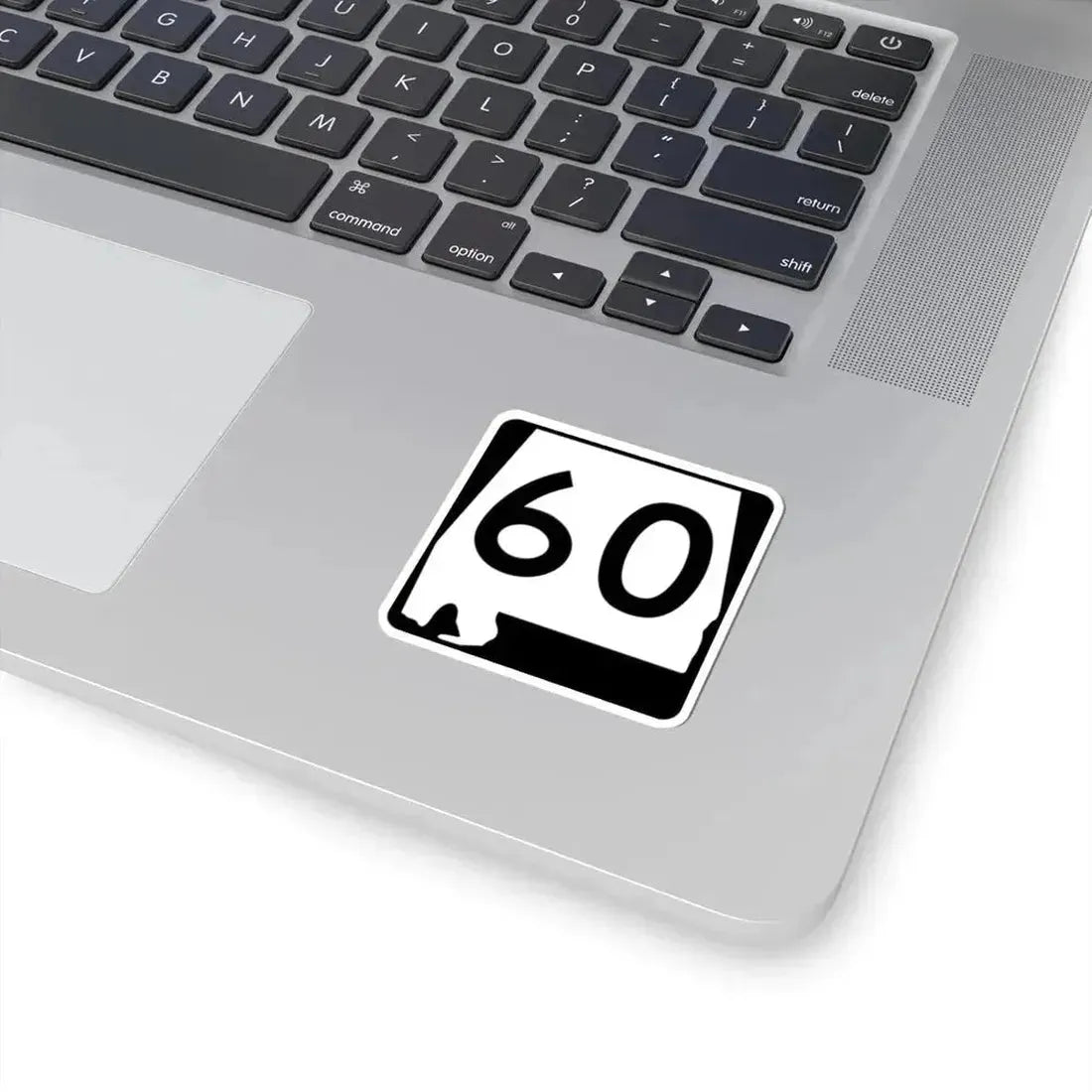 Alabama 60 (Alabama) (Road Sign) STICKER Vinyl Kiss-Cut Decal - The Sticker Space