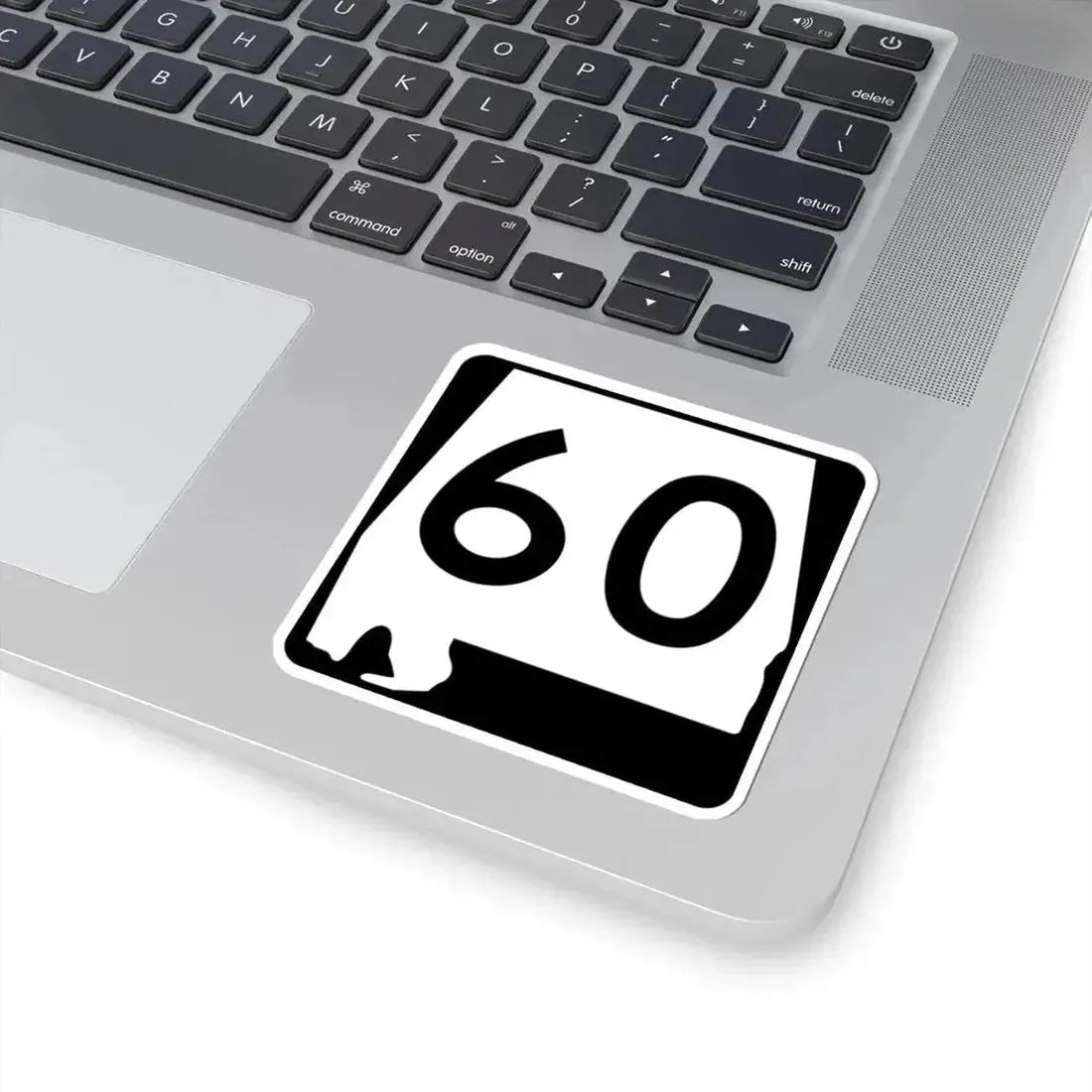 Alabama 60 (Alabama) (Road Sign) STICKER Vinyl Kiss-Cut Decal - The Sticker Space