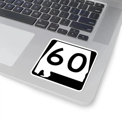 Alabama 60 (Alabama) (Road Sign) STICKER Vinyl Kiss-Cut Decal - The Sticker Space