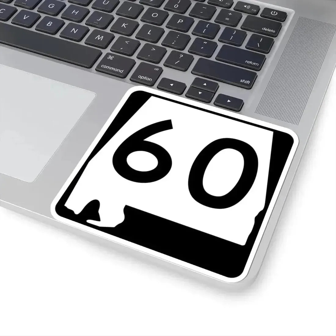 Alabama 60 (Alabama) (Road Sign) STICKER Vinyl Kiss-Cut Decal - The Sticker Space