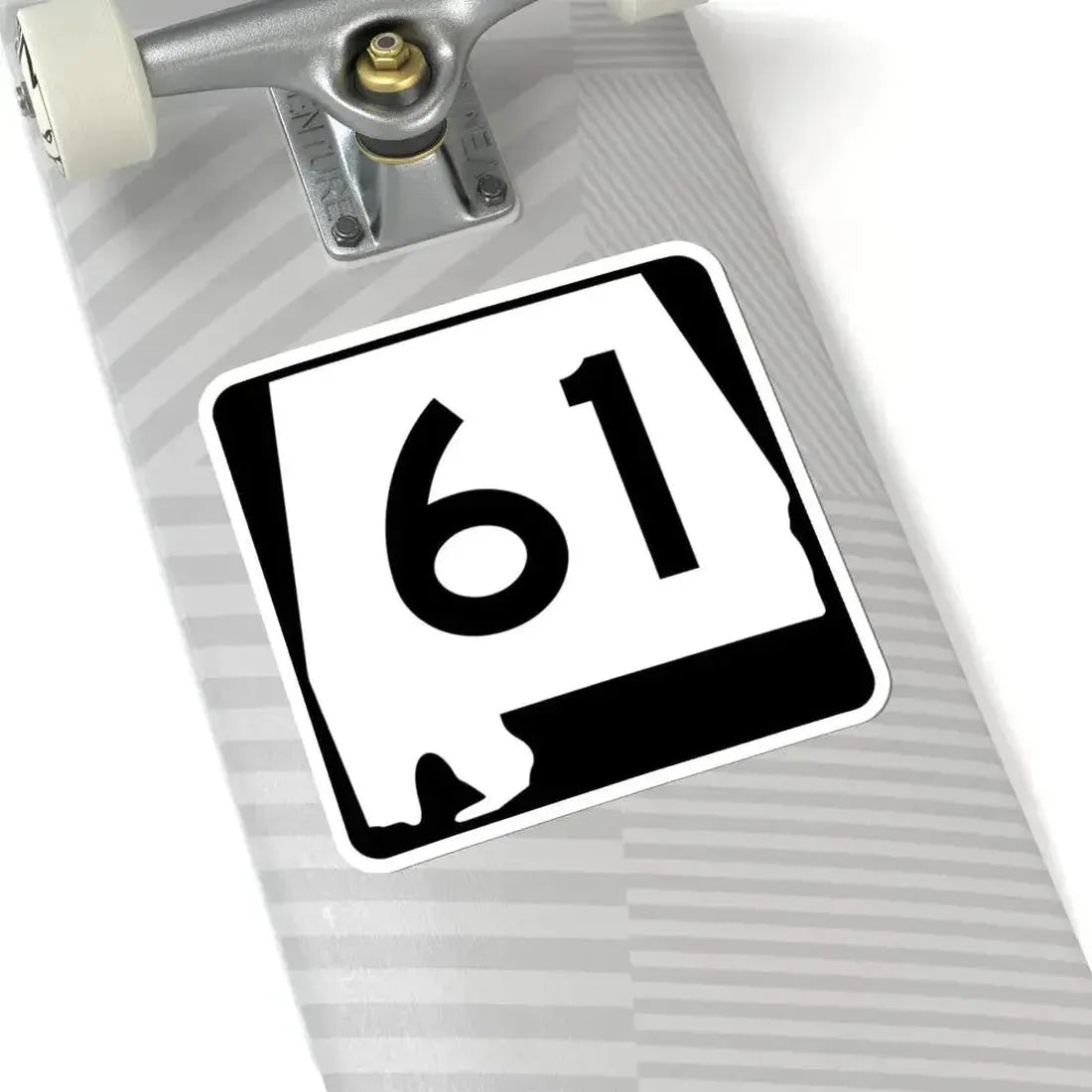 Alabama 61 (Alabama) (Road Sign) STICKER Vinyl Kiss-Cut Decal - The Sticker Space