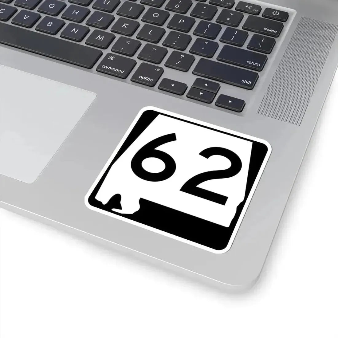 Alabama 62 (Alabama) (Road Sign) STICKER Vinyl Kiss-Cut Decal - The Sticker Space