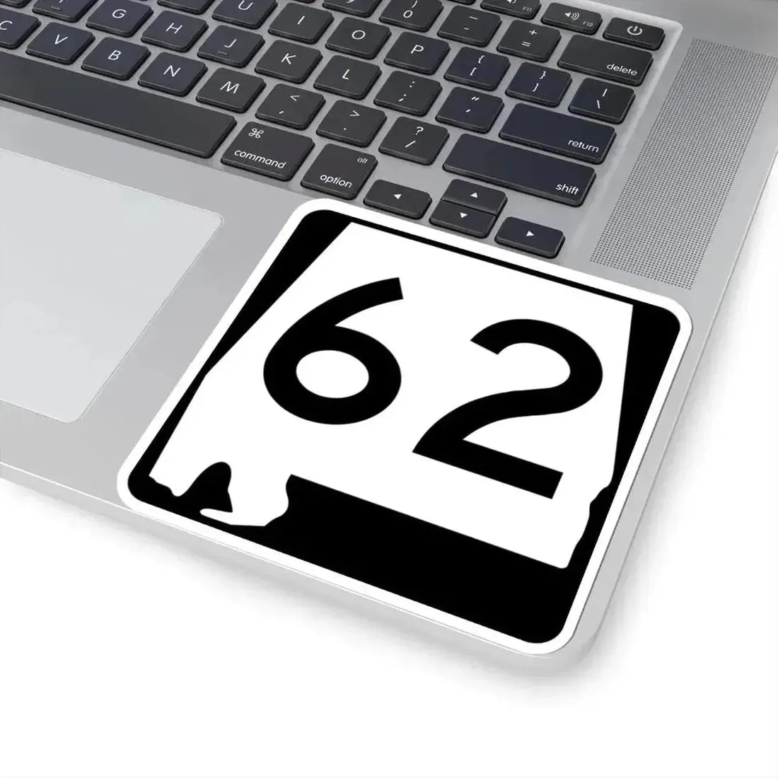 Alabama 62 (Alabama) (Road Sign) STICKER Vinyl Kiss-Cut Decal - The Sticker Space
