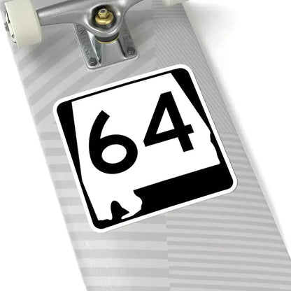 Alabama 64 (Alabama) (Road Sign) STICKER Vinyl Kiss-Cut Decal - The Sticker Space