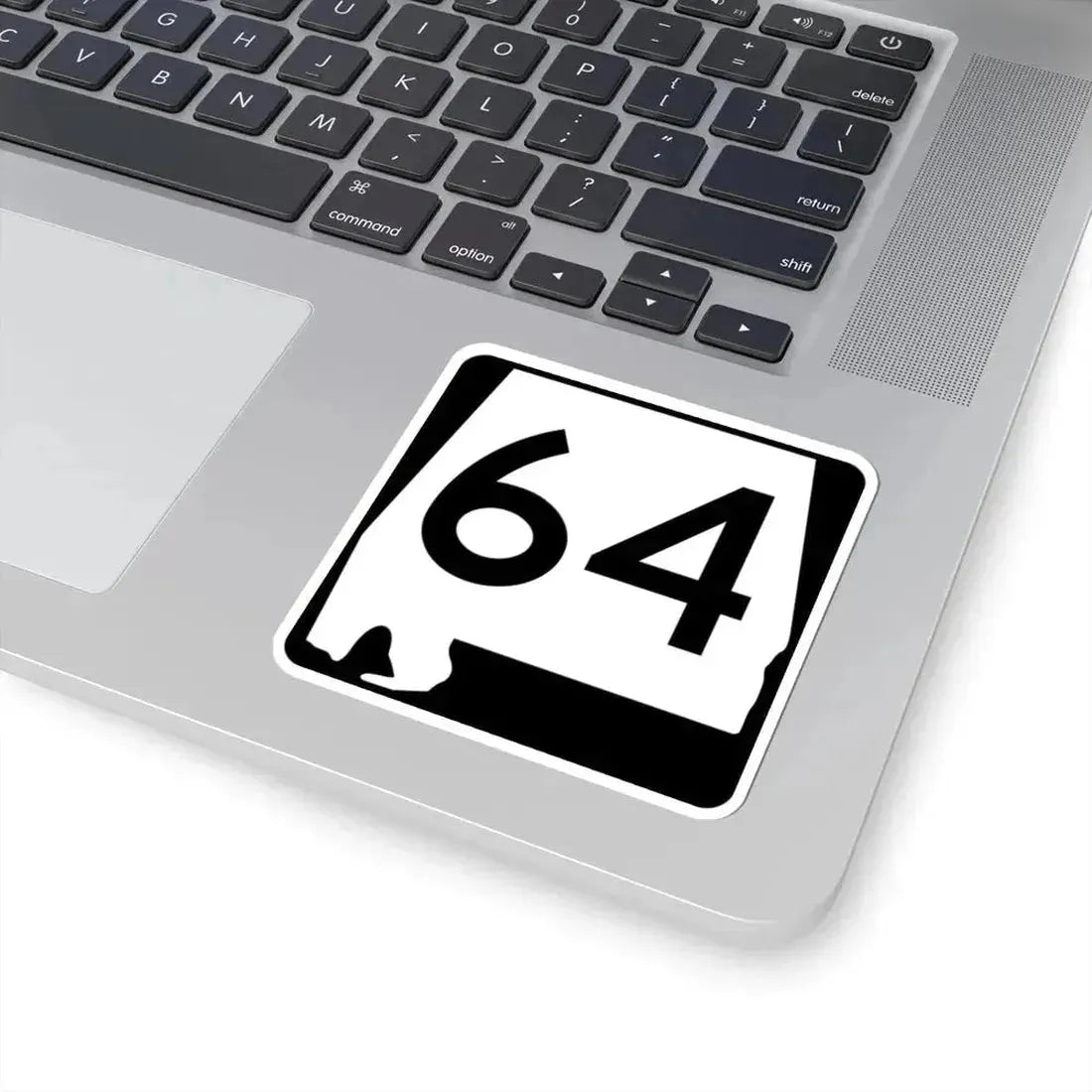 Alabama 64 (Alabama) (Road Sign) STICKER Vinyl Kiss-Cut Decal - The Sticker Space