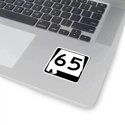 Alabama 65 (Alabama) (Road Sign) STICKER Vinyl Kiss-Cut Decal - The Sticker Space
