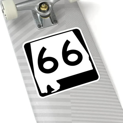 Alabama 66 (Alabama) (Road Sign) STICKER Vinyl Kiss-Cut Decal - The Sticker Space